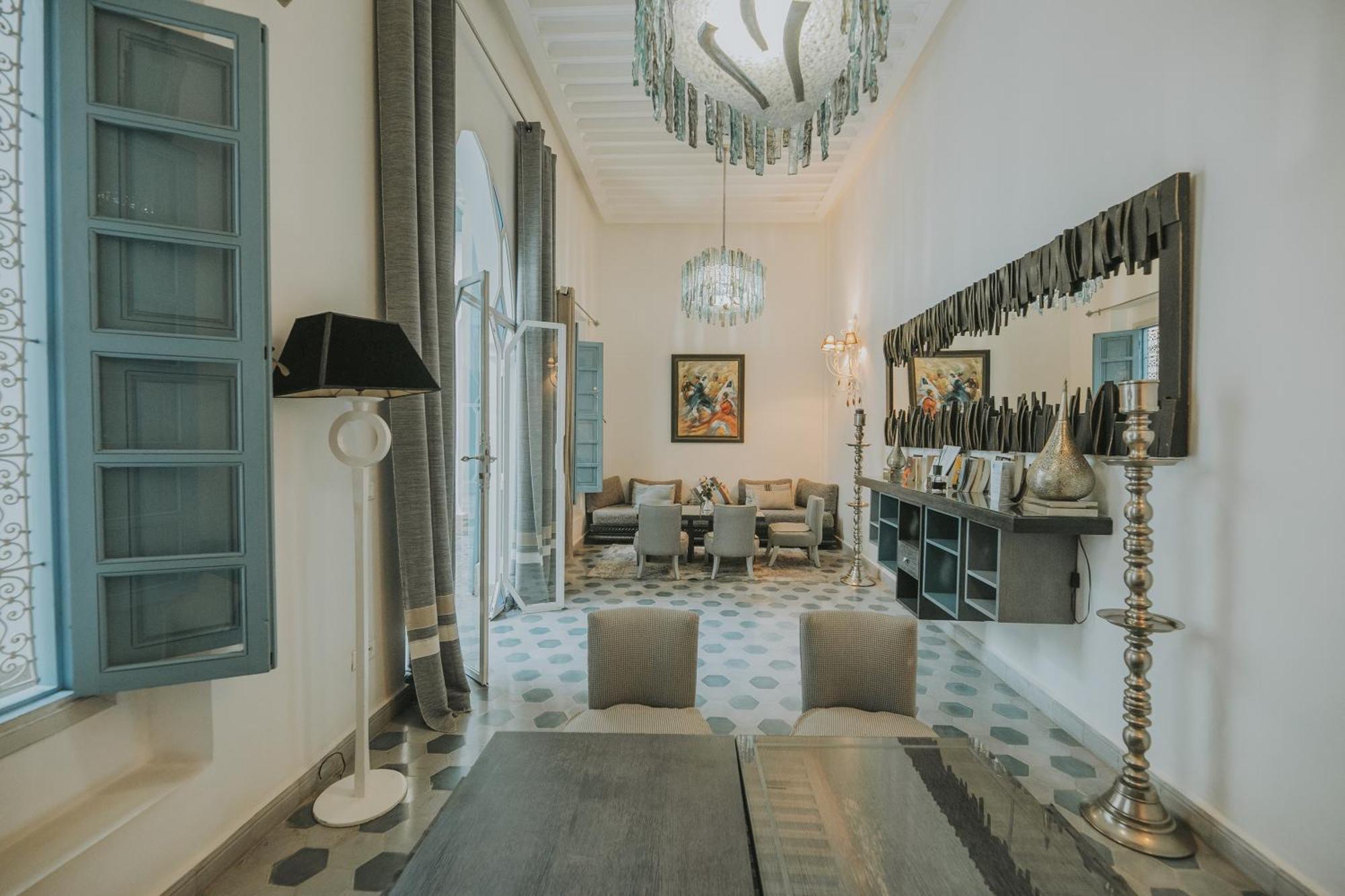 Riad Le Perroquet Bleu Suites & Spa Marraquexe Exterior foto
